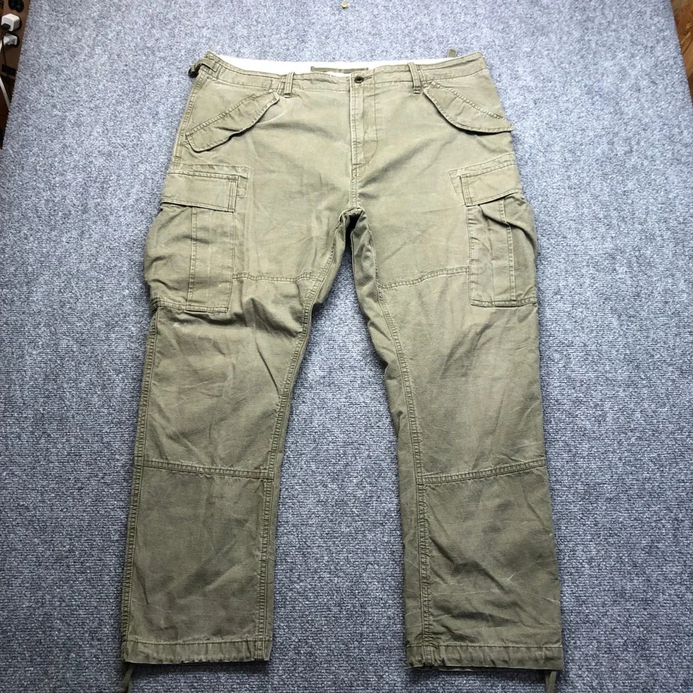 Polo Ralph Lauren Surplus Chino Cargo Pants Mens 38x30 Olive Green Classic Fit